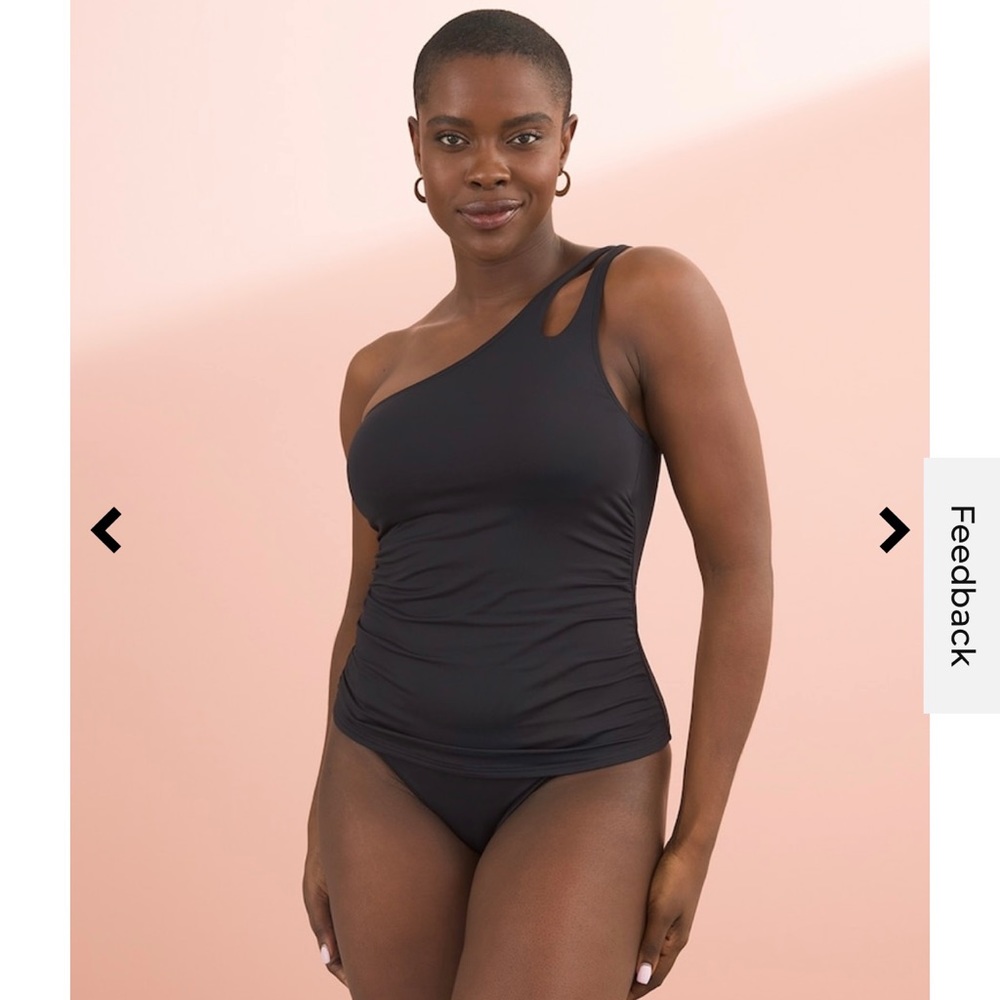 NWT Soma black tankini. Size Large.